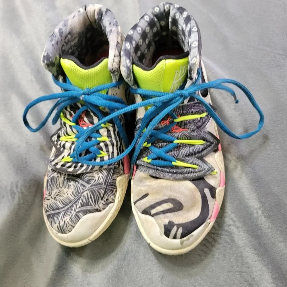 Nike Kybrid S2 GS What the Neon‎ 2.0 Youth Sneakers Size 6Y (CV0097 003)